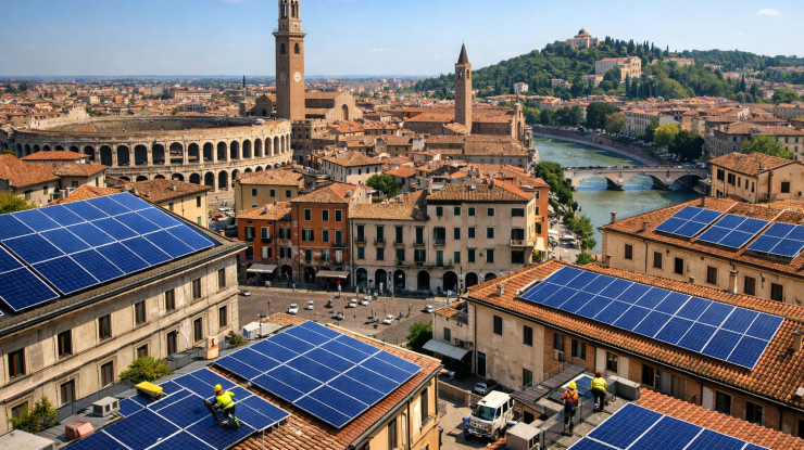 Verona City's Solar Panel Initiative: A Game-Changer for Renewable Energy Industry